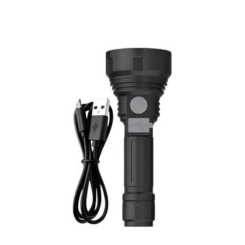 Linterna recargable 2 intensidades 60lm, 150mts, 10hs
